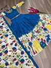PC 388 Chent Crep With Kalamkari Print Lehenga With Choli Dupatta Wholesale Suppliers In Mumbai
